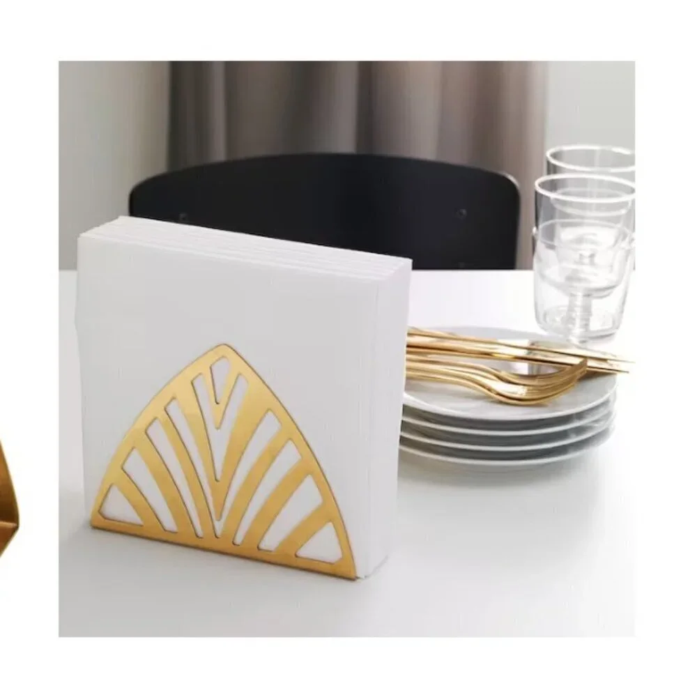 Ikea Napkin Holder Brass w/patina Ikea of Sweden Luxury model # 303.501.10
